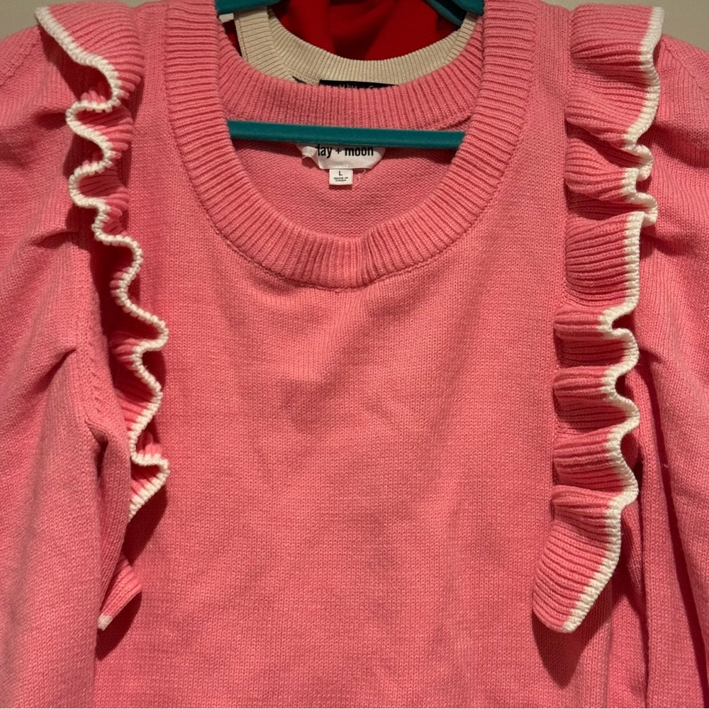 Day + Moon Ruffle Sweater - Picture 8 of 14